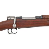 **Swedish Mauser M1938 Short Rifle with Flash Suppressor