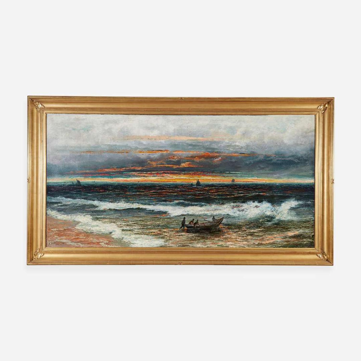 Christopher H. Shearer (American, 1840–1926) Seascape