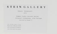 Summer Light Series: Harvest, with Blue Shadow , 1973