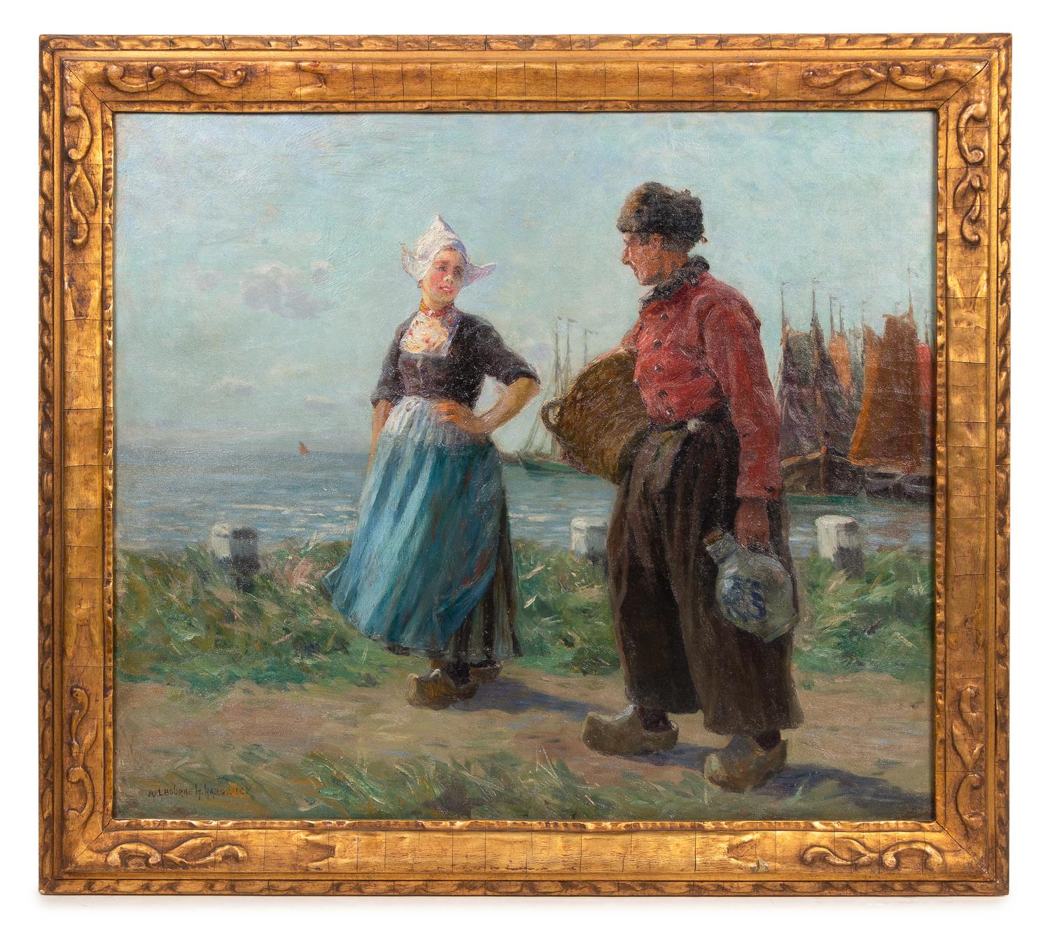 Melbourne Havelock Hardwick, (Canadian/American, 1857-1916), Dutch Man and Woman