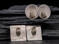 Sterling Silver Clip Earrings, PLUS