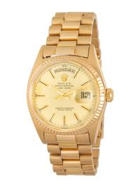 ROLEX, REF. 1803 18K YELLOW GOLD 'DAY-DATE' WATCH WITH CHARISMATIC SOFT 'LIMONCELLO' DIAL