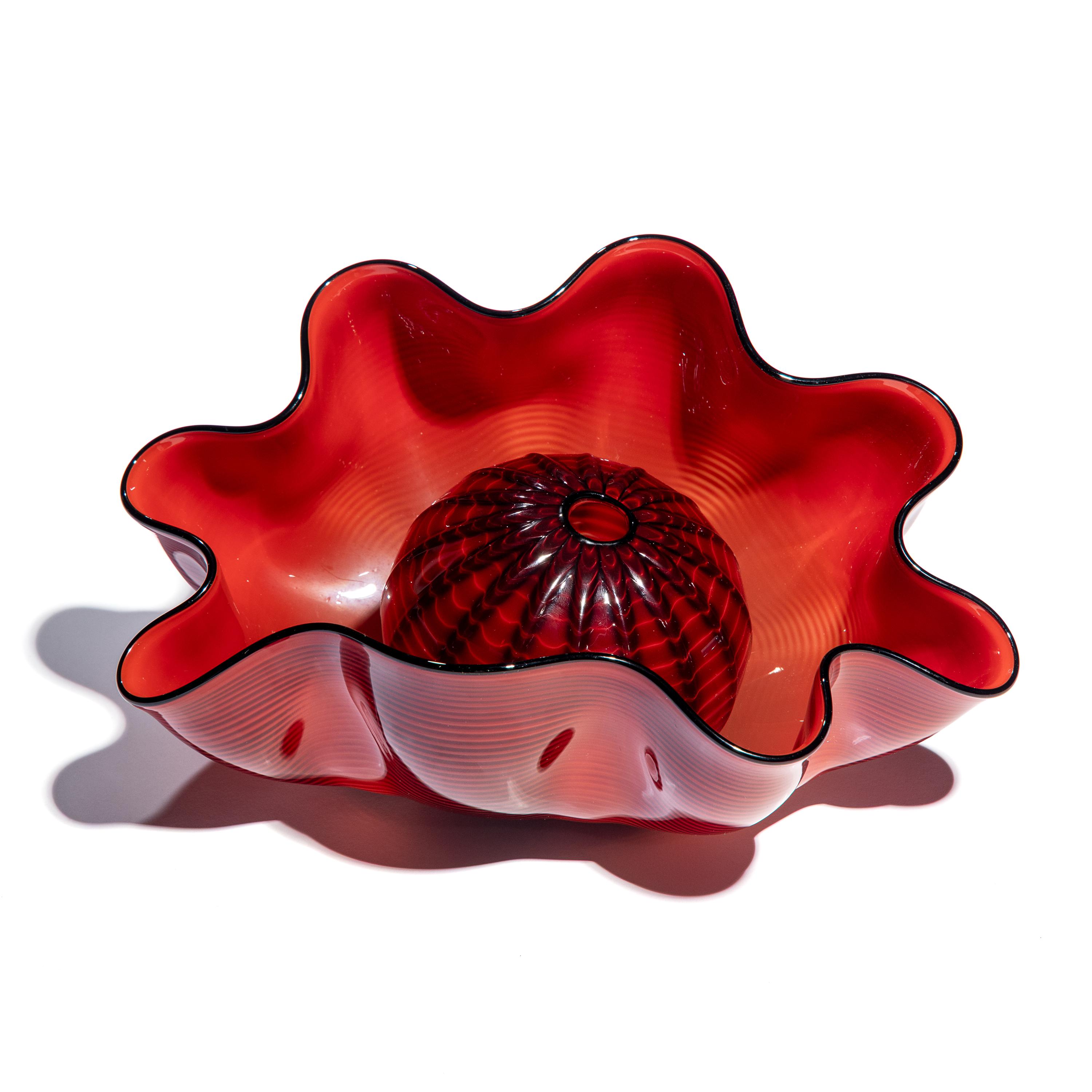 Dale Chihuly (American, b. 1941) — Red Seaform Set, 1995