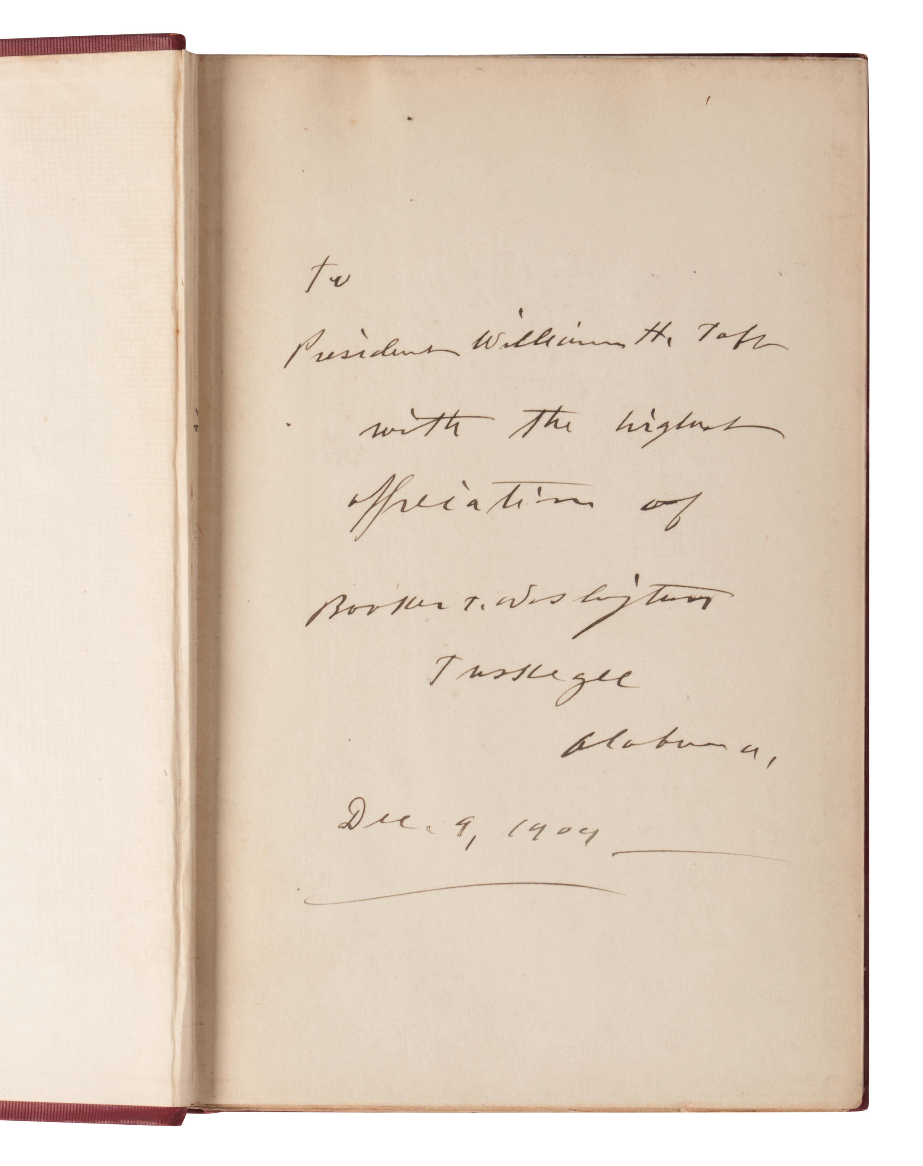 WASHINGTON, Booker T. The Story of the Negro. The Rise of the Race from Slavery . NY, 1909.