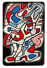 Jean Dubuffet, (French, 1901-1985), Banque de l'Hourloupe-Cartes a jouer et a tirer, 1967