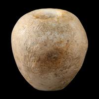 An Egyptian Limestone Mace Head