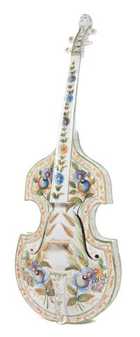 An Italian Faïence Cello