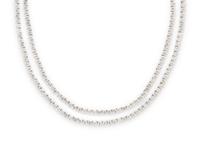 WHITE GOLD AND DIAMOND CONVERTIBLE NECKLACE