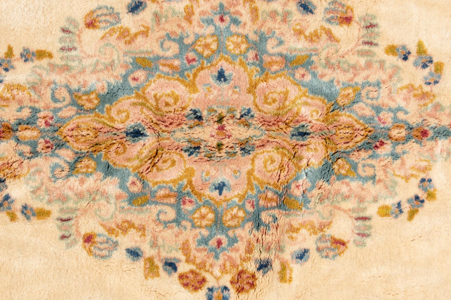 A Kirman Wool Rug