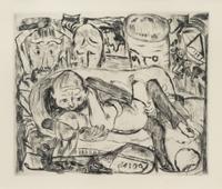 Liebespaar II (Lovers II), 1918-1919