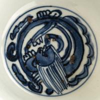 A Set of Three Chinese Blue and White Porcelain Bowls
