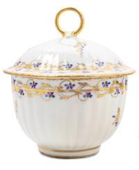 A Group of Derby Porcelain Tea Articles