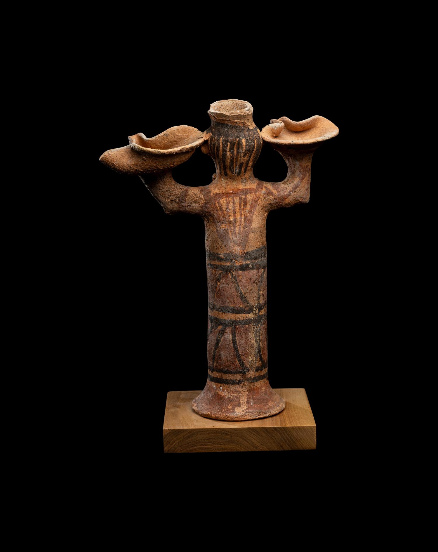 A Canaanite Pottery Figure