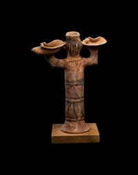 A Canaanite Pottery Figure
