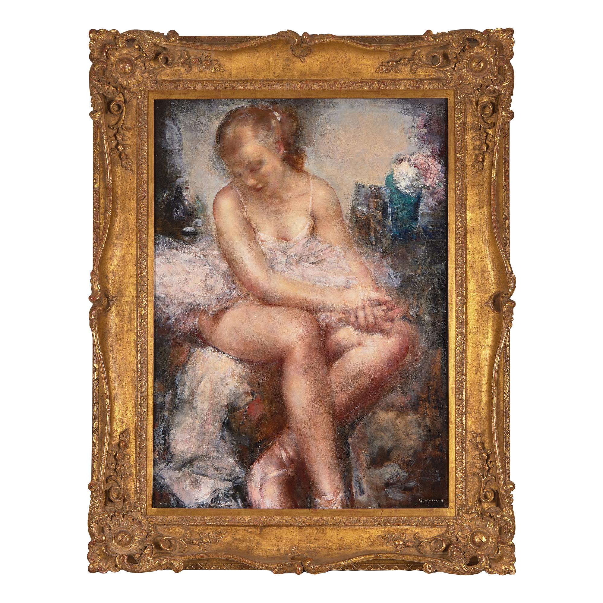 Grigory Gluckmann (Belarusian, 1898-1973) — Ballet Dancer