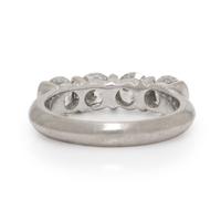 Diamond and Platinum Ring
