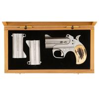 *Cased Three Barrel Multi-Caliber Bond Arms Texas Defender Derringer Set