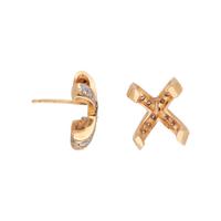 COLLECTION OF YELLOW GOLD AND DIAMOND EARRINGS