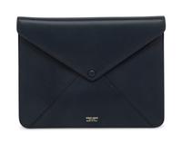 Giorgio Armani for Vanity Fair, Navy Leather Envelope Clutch