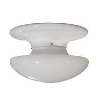 A Set of Six Flush Mount Light Fixtures 13" W x 13" D x 9" H — Italy, Mid-20th Century