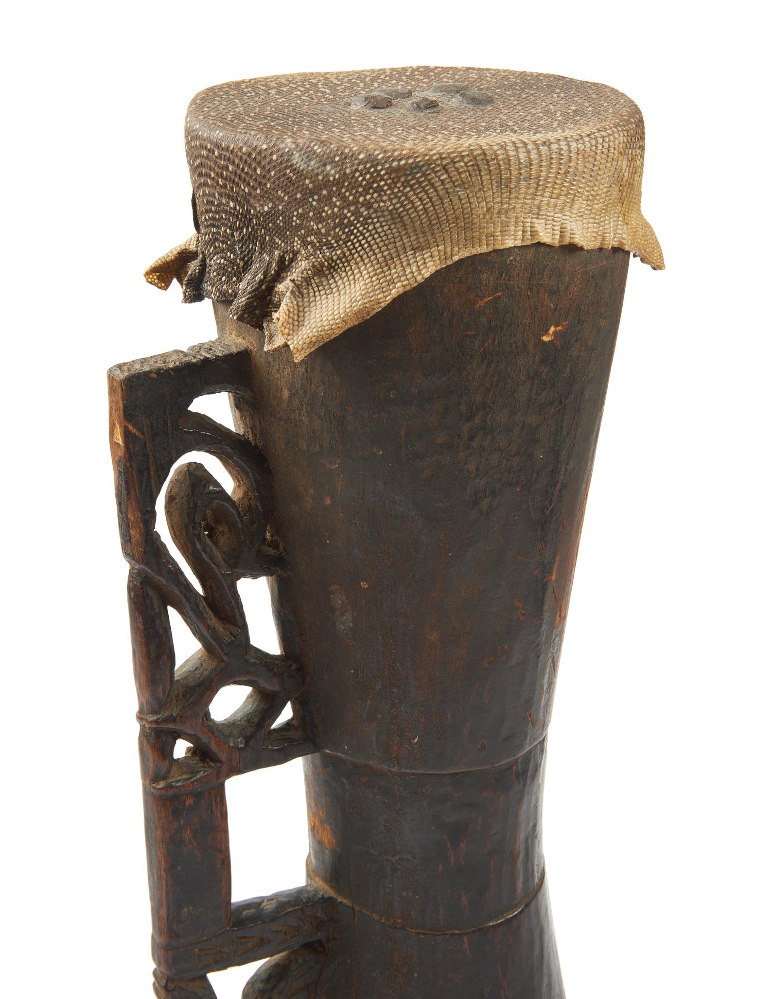 Two Asmat Drums