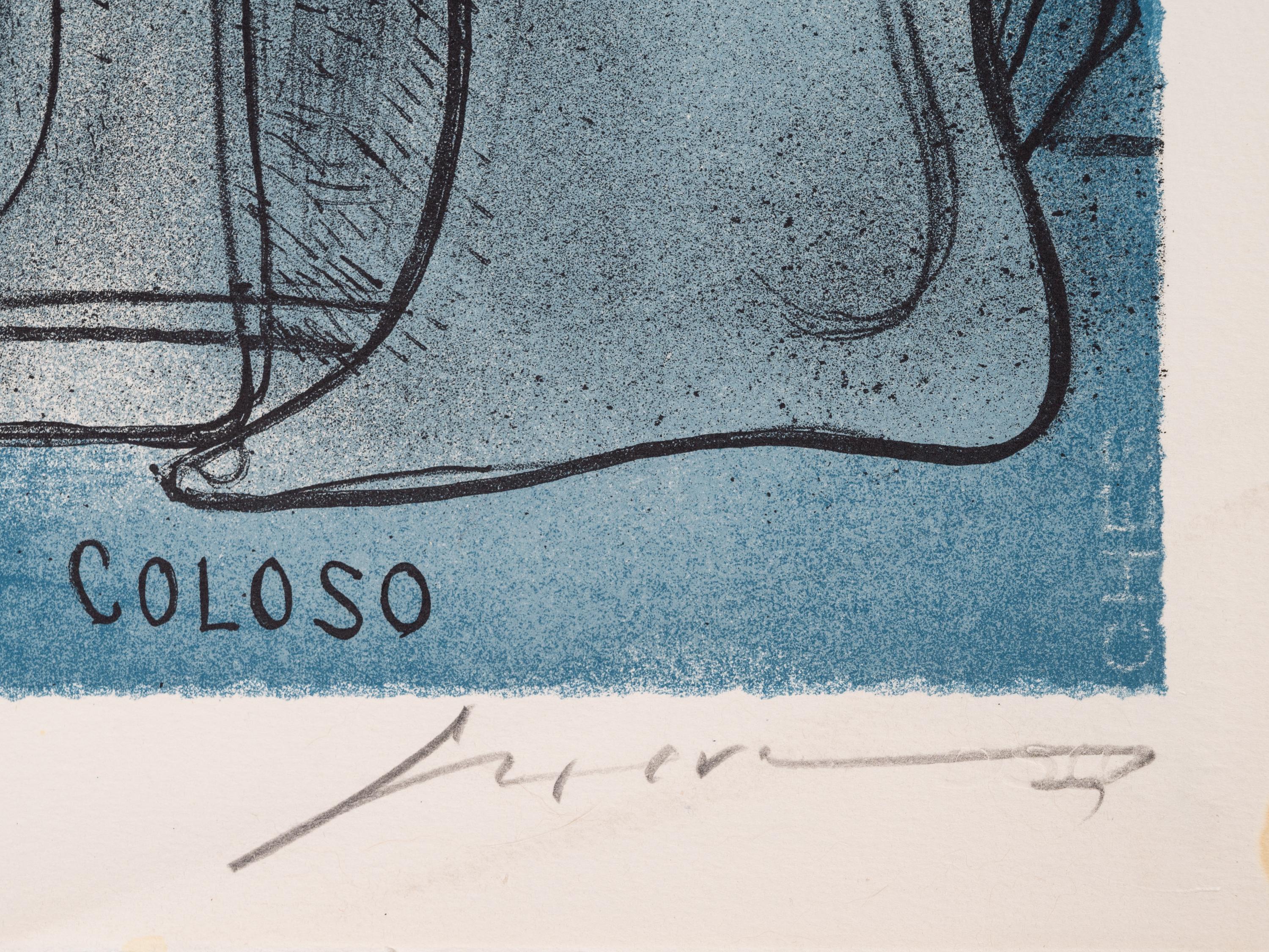 Dove; Coloso (a pair of prints from The Official Arts Portfolio of the XXIVth Olympiad, Seoul, Korea )