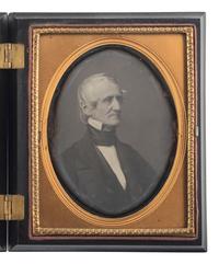 [EARLY PHOTOGRAPHY]. Sixth plate and quarter plate daguerreotypes of preachers.