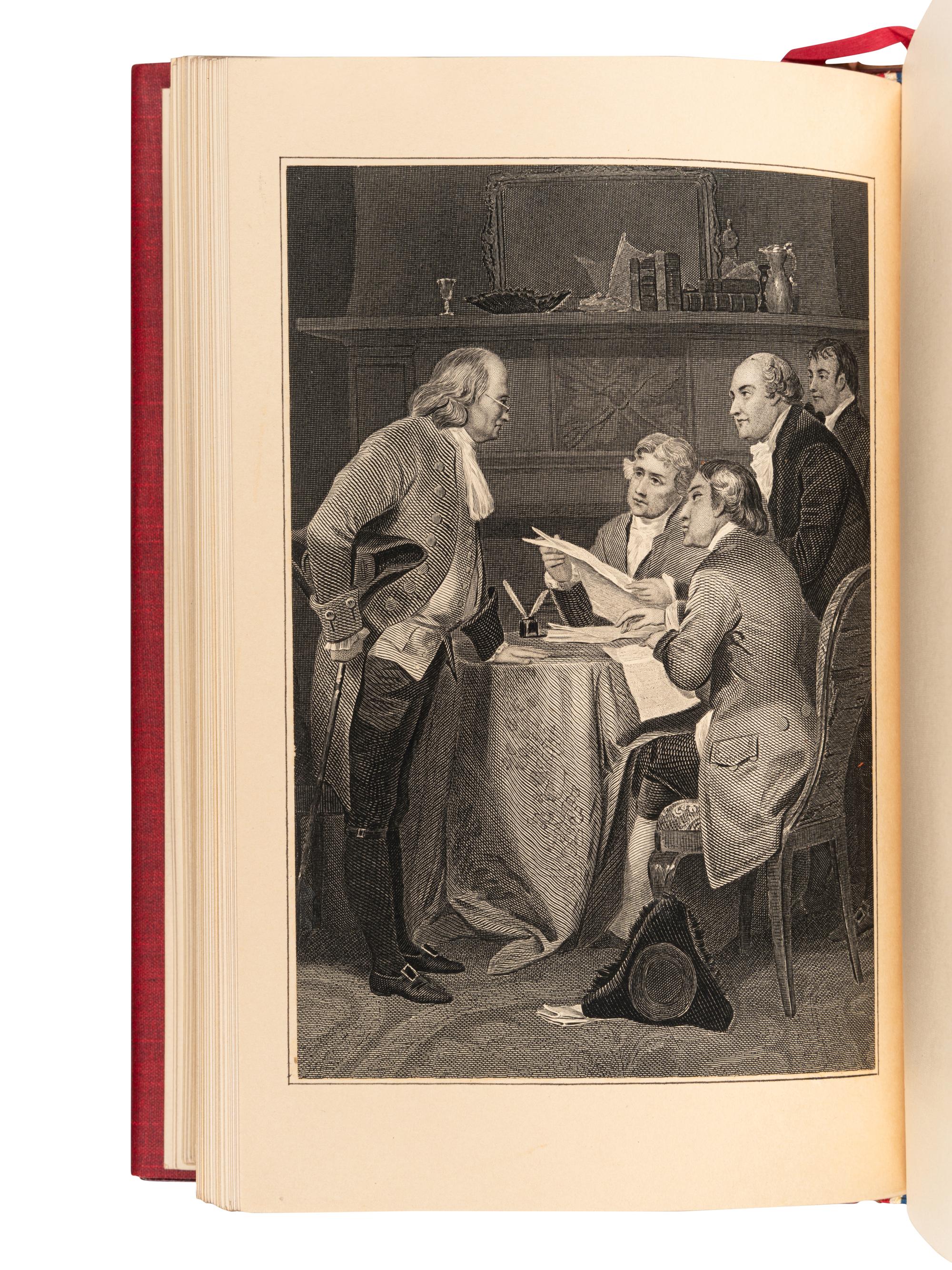 [AMERICAN REVOLUTIONARY WAR]. A group of 3 works about the Revolutionary War, comprising: