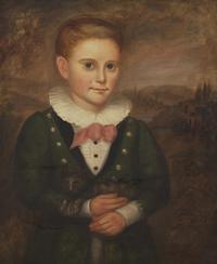 Orlando Hand Bears (1811-1851), Three Portraits: Members Of The Hendrick Family