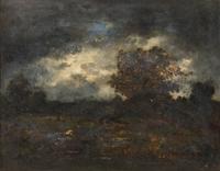 Narcisse-Virgile Diaz de la Pena, (French, 1808-1876), Forest Landscape, 1872