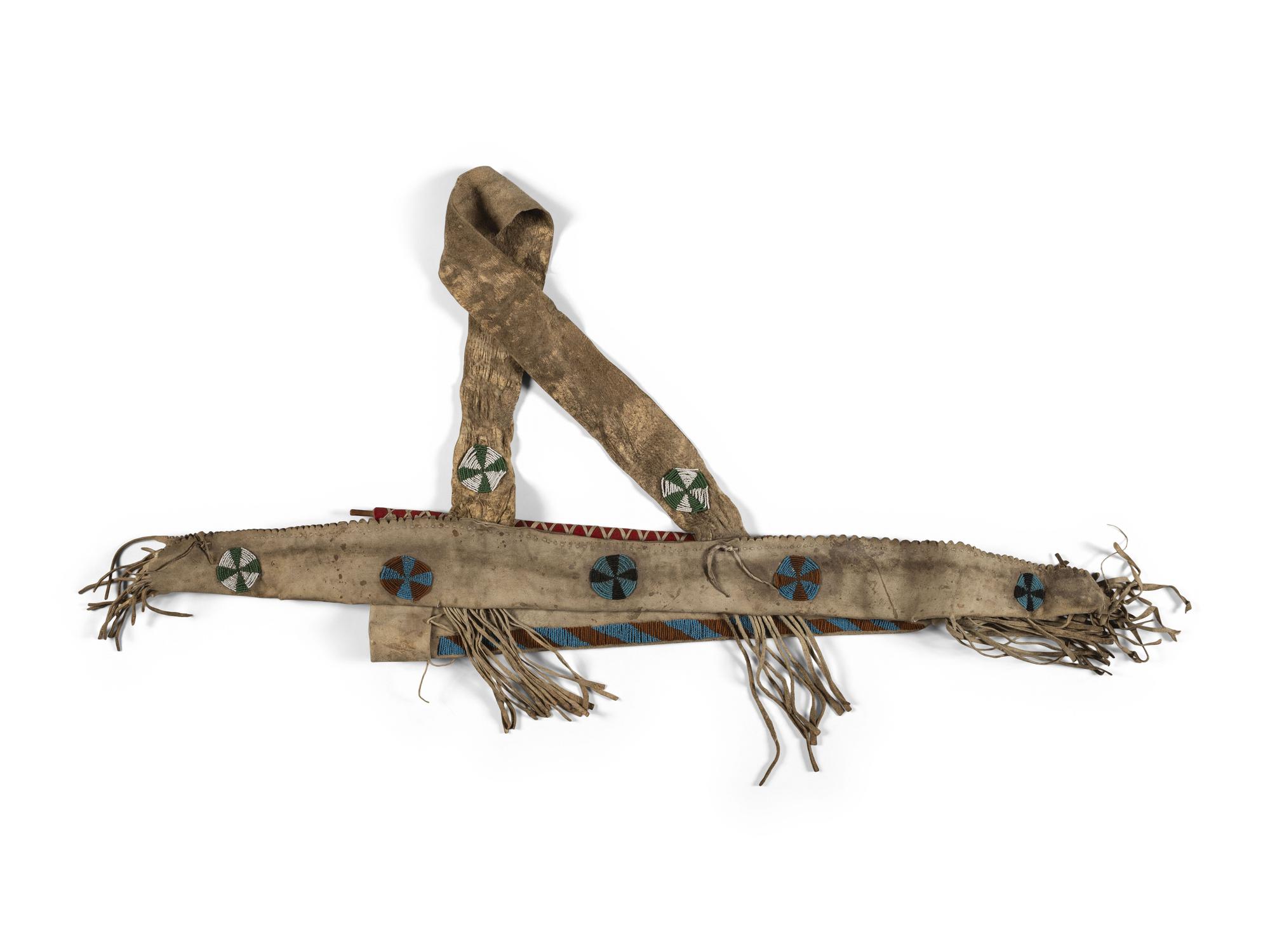 Central Plains Beaded Hide Quiver and Bowcase