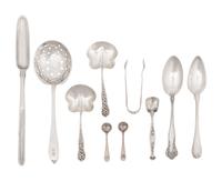 A Group of Various Silver Utensils