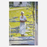 Harry Leith-Ross (American, 1886–1973) Apples From My Garden (Portrait of the Artist's Wife, Emily Leith-Ross, née Slaymaker)