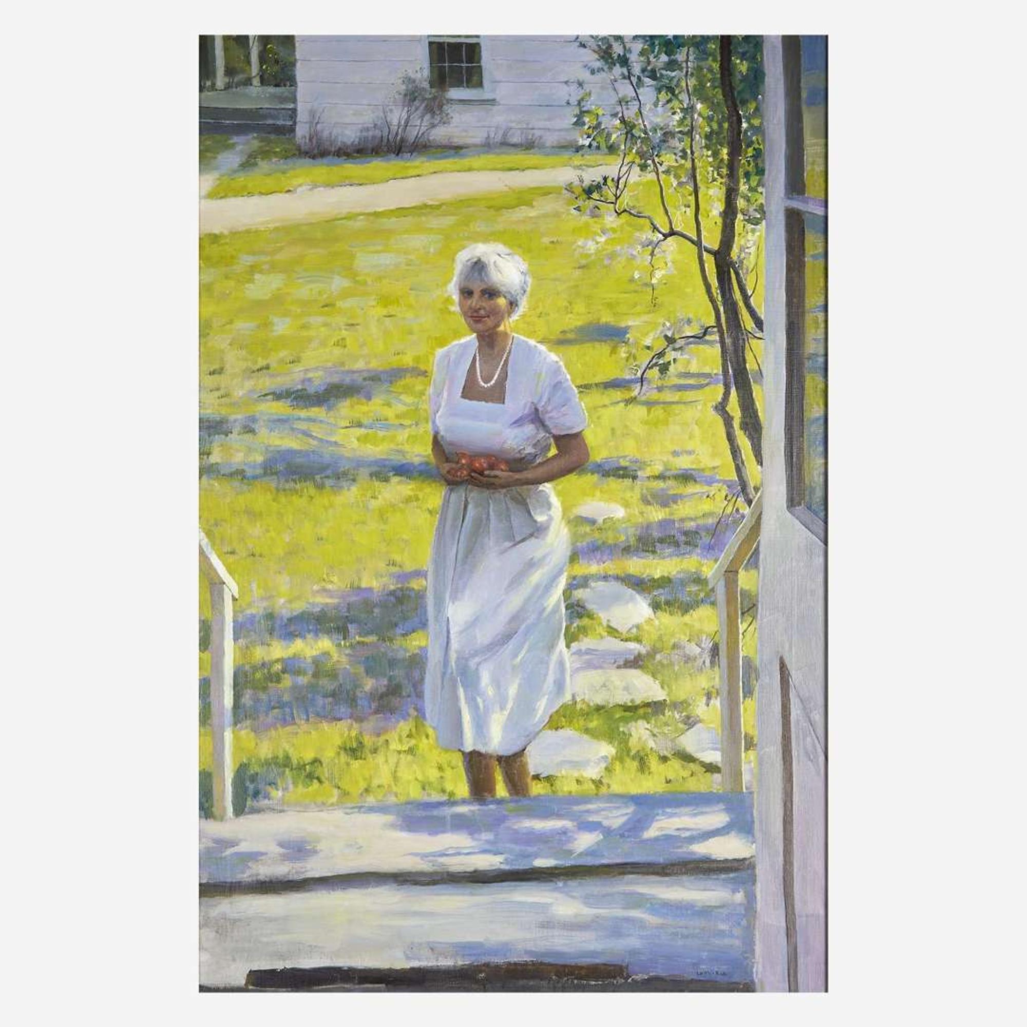 Harry Leith-Ross (American, 1886–1973) Apples From My Garden (Portrait of the Artist's Wife, Emily Leith-Ross, née Slaymaker)