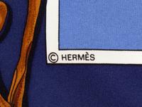 Hermès Kermit Oliver 90cm Silk Scarf
