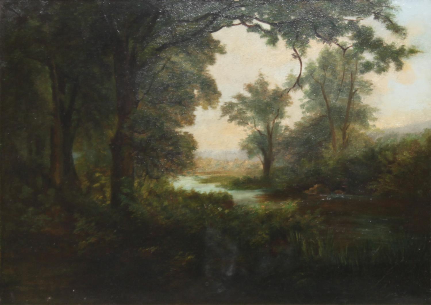 Attributed to William Keith, (American/ Scottish, 1838-1911), Woodlands
