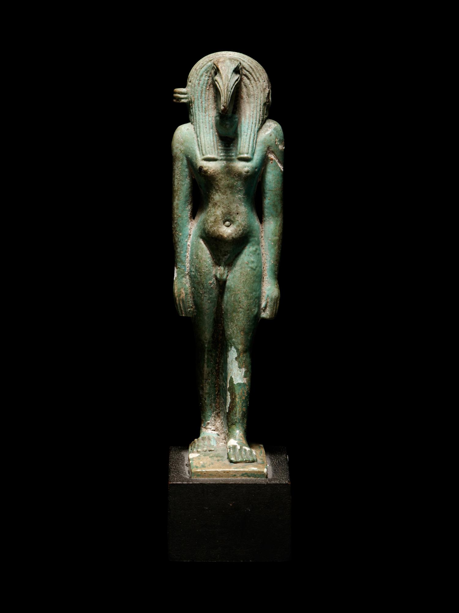 An Egyptian Faience Thoth