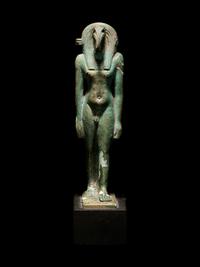 An Egyptian Faience Thoth