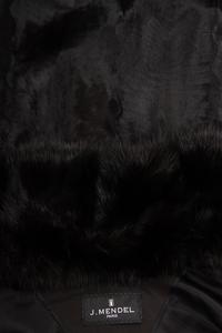 J. Mendel Broadtail Jacket Trimmed with Sable