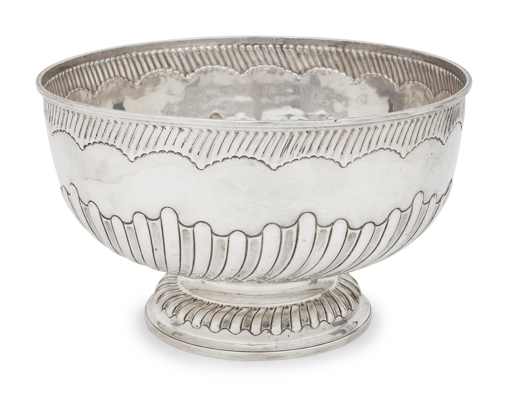 A George III Silver Punch Bowl