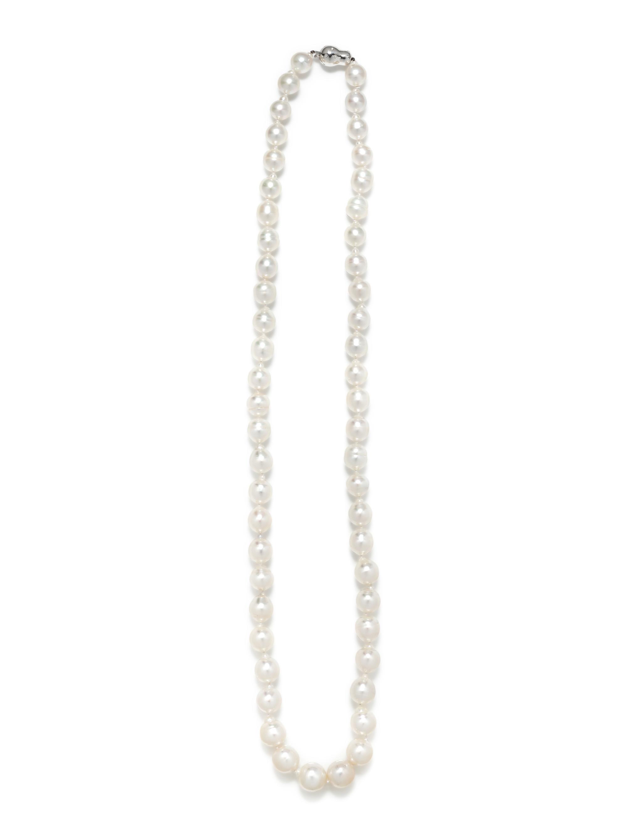 CULTURED SOUTH SEA BAROQUE PEARL NECKLACE