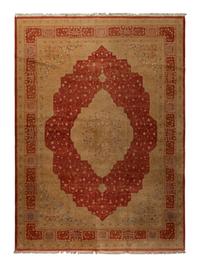 An Indo-Tabriz Wool Rug