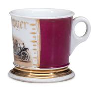 An Open Touring Car Porcelain Shaving Mug