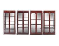 16 Chinese Hardwood Displaying Cabinets