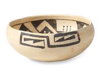 Ancestral Pueblo, Jeddito Black-on-Yellow Bowl