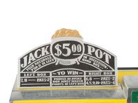A Buckley Reliance 5-Cent Jackpot Dice Slot Machine