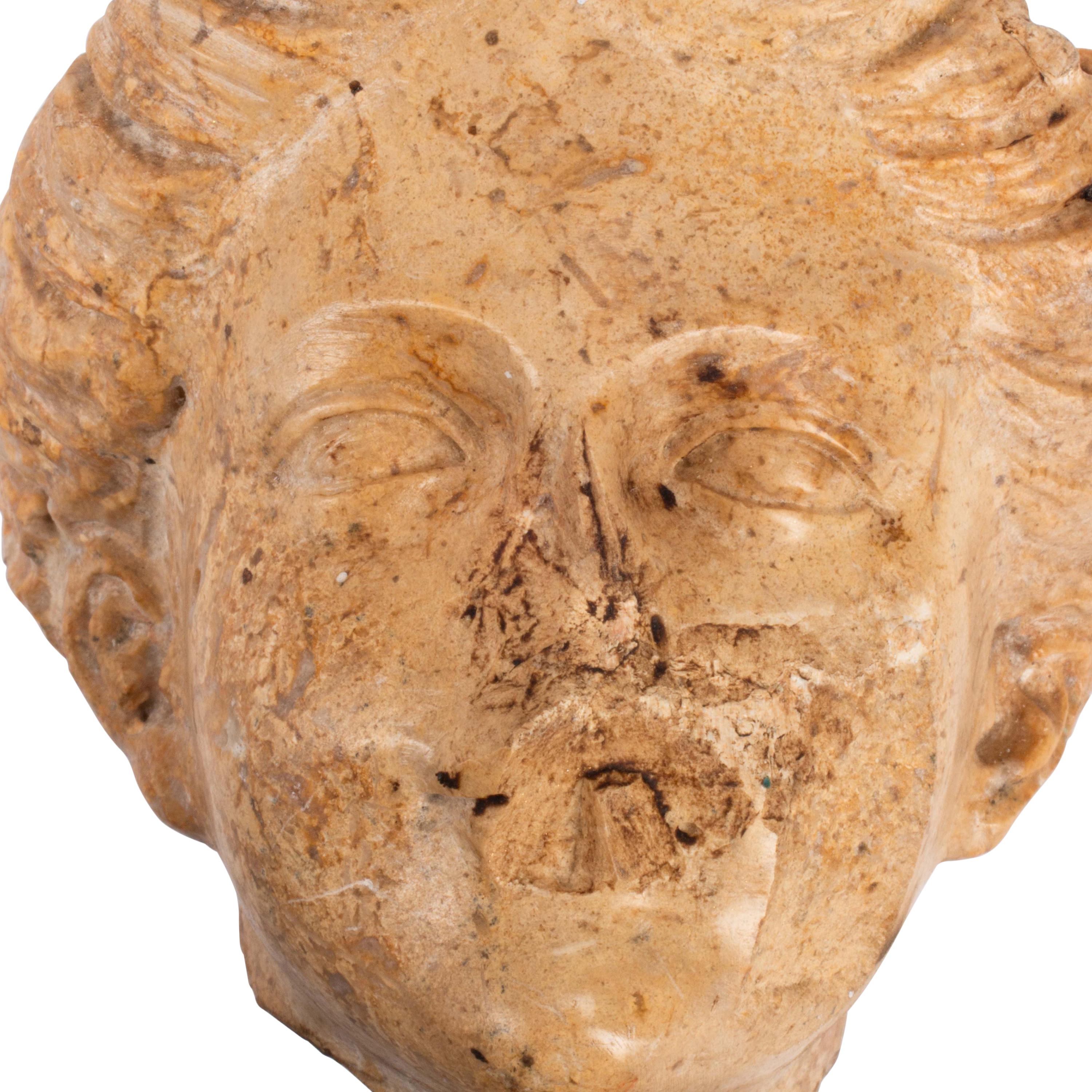 Two Italian Composition Busts