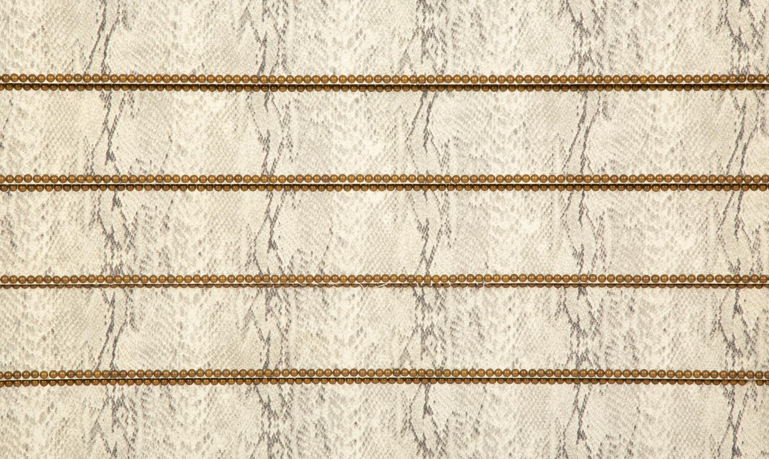A Pair of Custom Black Painted Chests of Drawers with Faux-Python Veneered Drawer Fronts