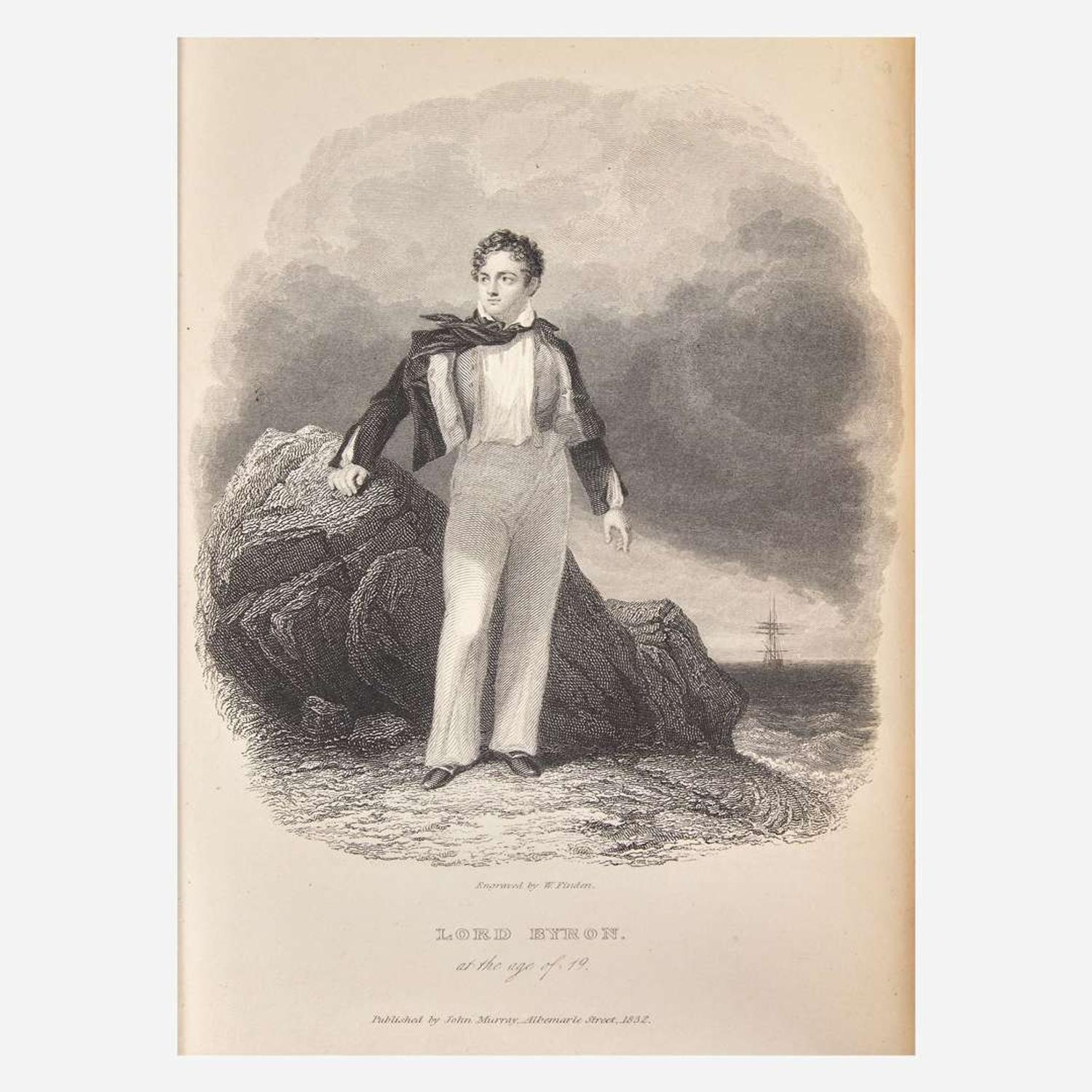 [Fine Bindings] [Morrell] Byron, Lord The Works of Lord Byron...