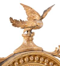 A George III Giltwood Bullseye Mirror